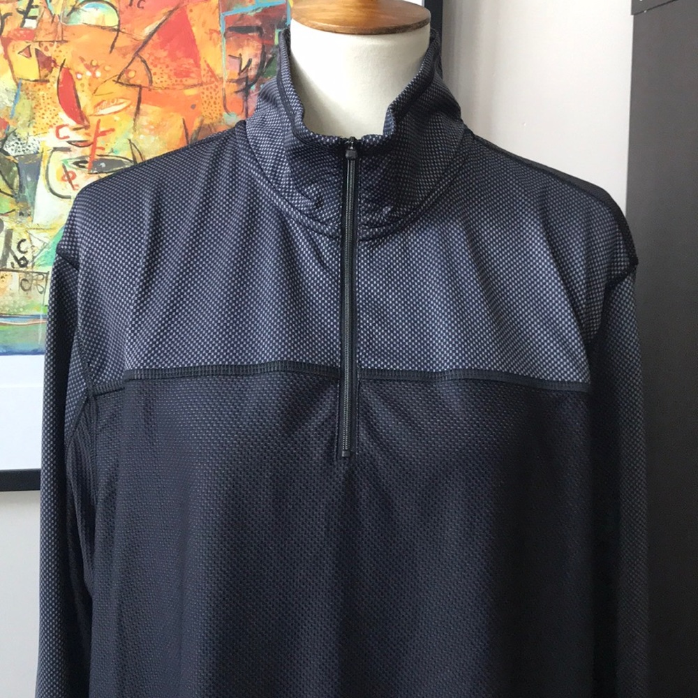 Calvin Klein Mens size large black pullover EUC - Picture 3 of 8